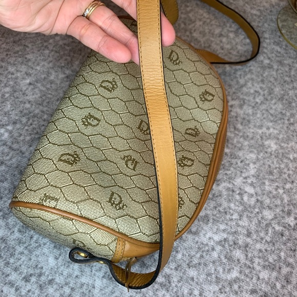 Christian Dior Honeycomb Shoulder Bag vintage PVC - Picture 7 of 14